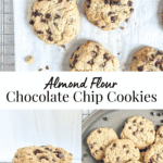 Almond Flour Chocolate Chip Cookies