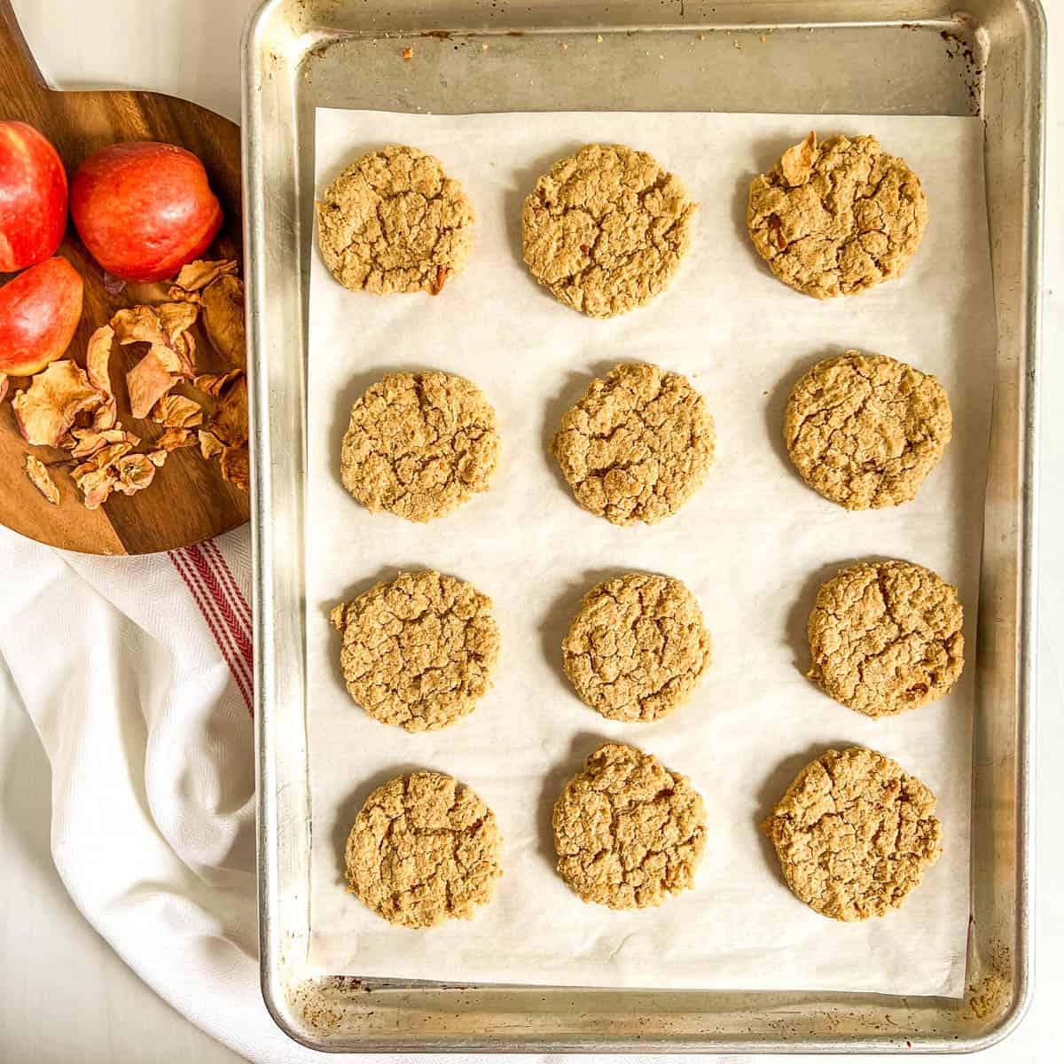 Apple Cookies baked