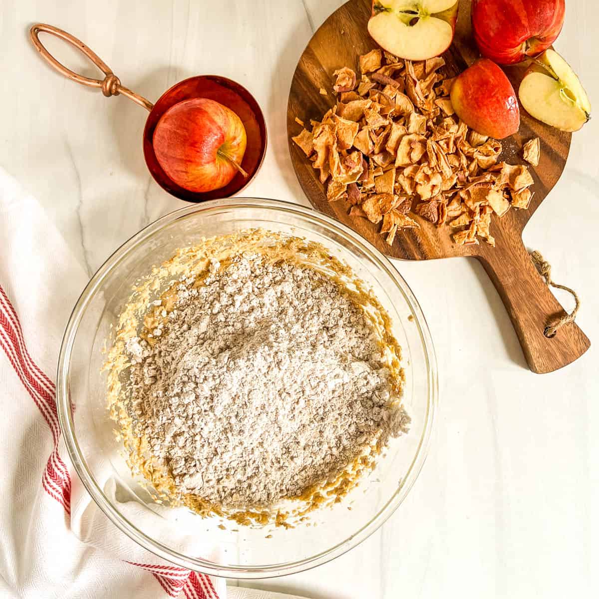 Apple Cookies batter