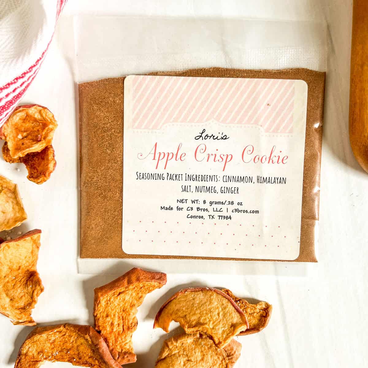 Apple Cookies seasoning packet