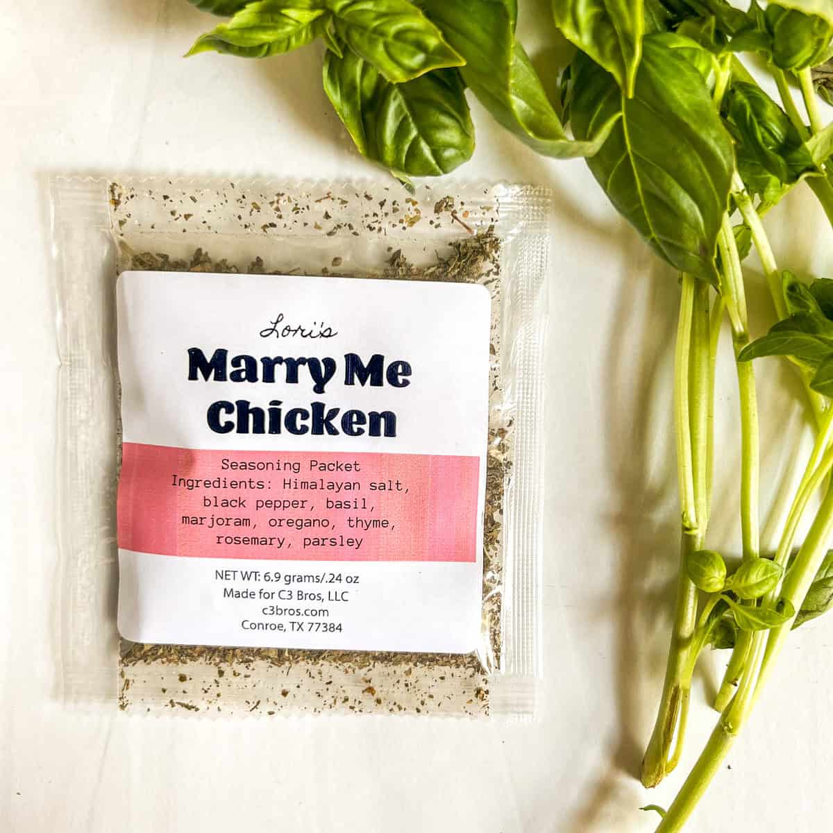 Easy Marry Me Chicken Recipe seasoning