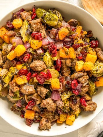 Fall Breakfast Hash in a bowl