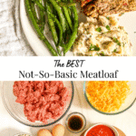 pictures of ingredients for meatloaf