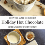 hot chocolate in a mug