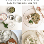 Salmon patties with tartar sauce, tartar sauce ingredients