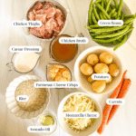 ingredients for sheet pan meal
