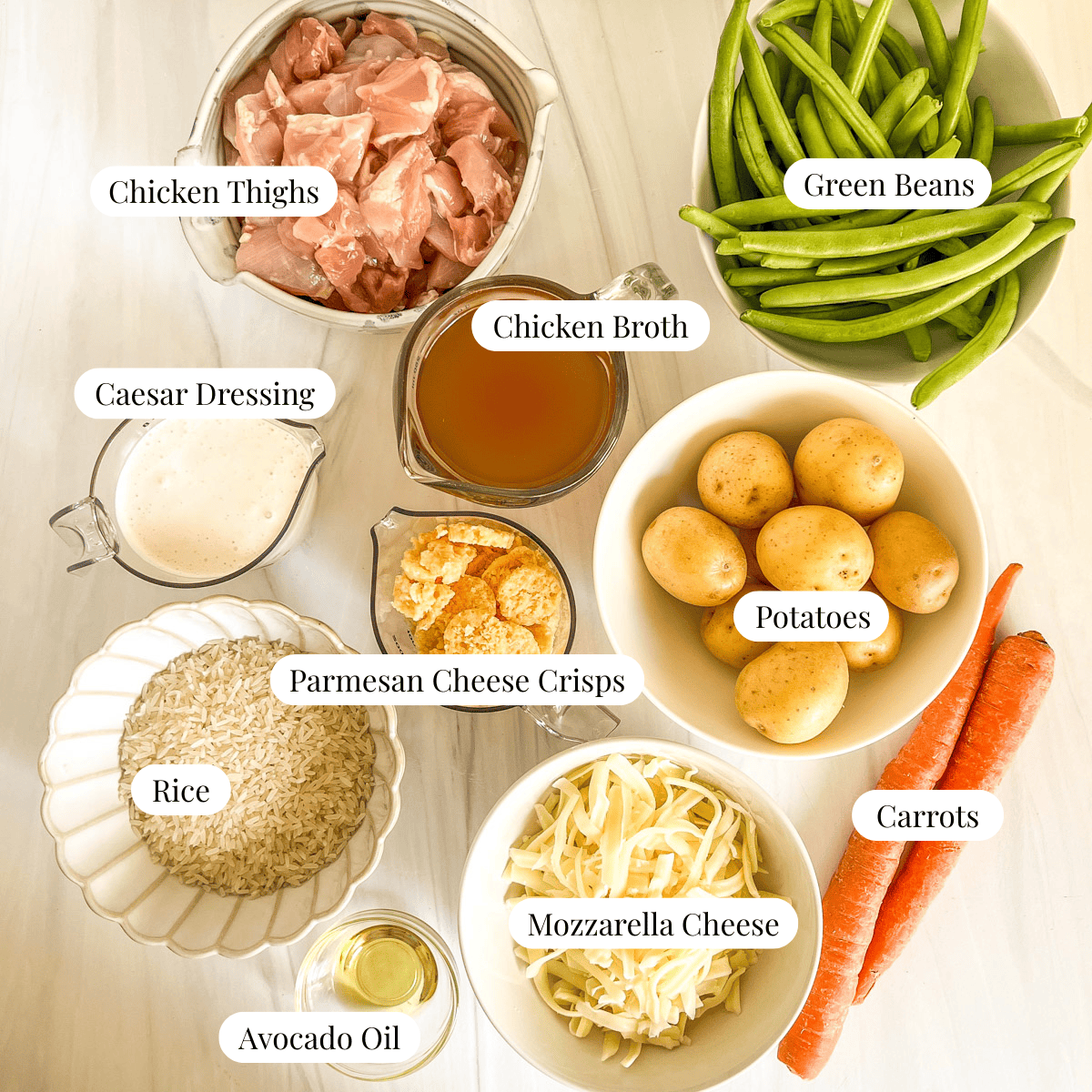 ingredients for sheet pan meal
