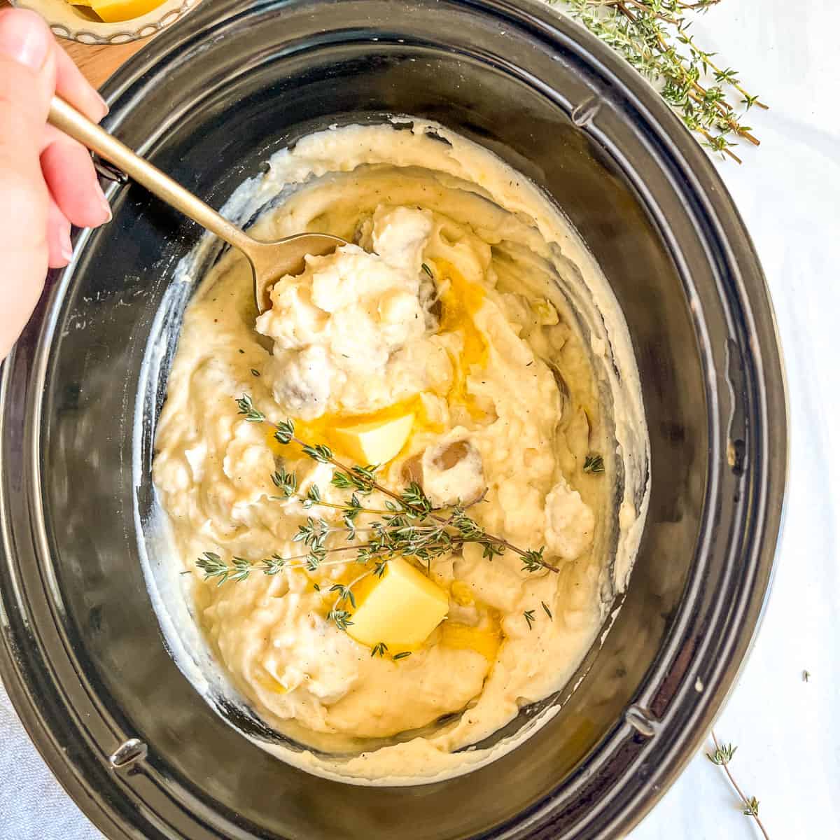 crock pot mashed potatoes
