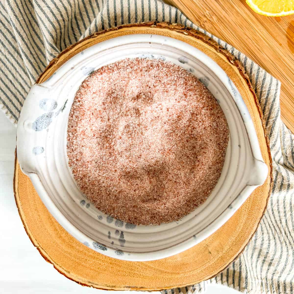 salt in a bowl