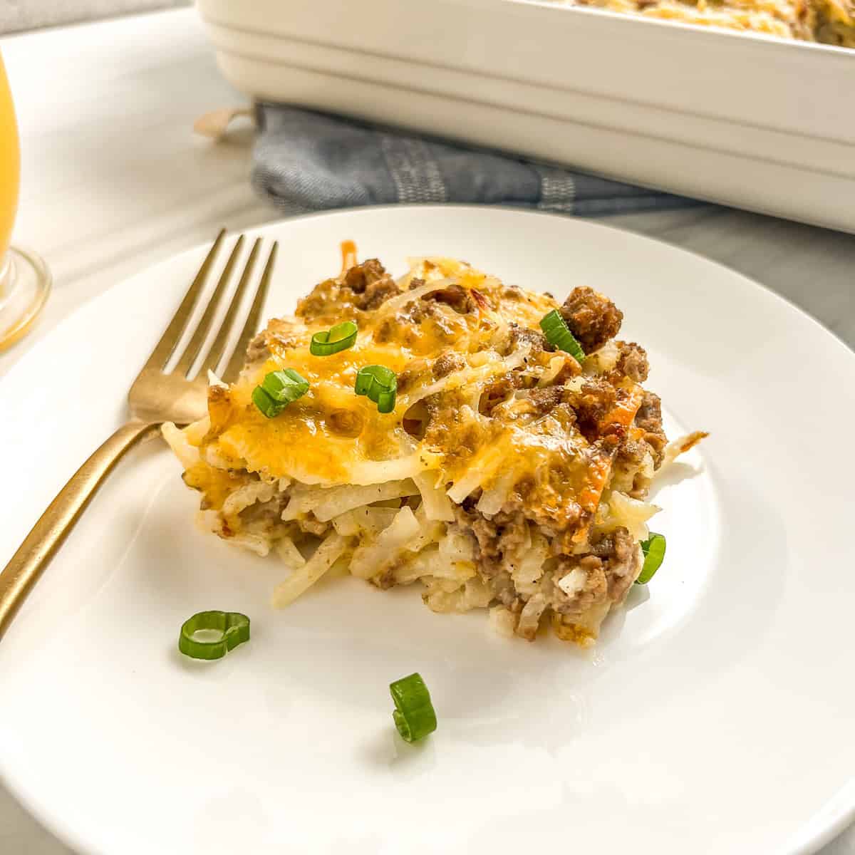 cheesy hashbrown potato casserole