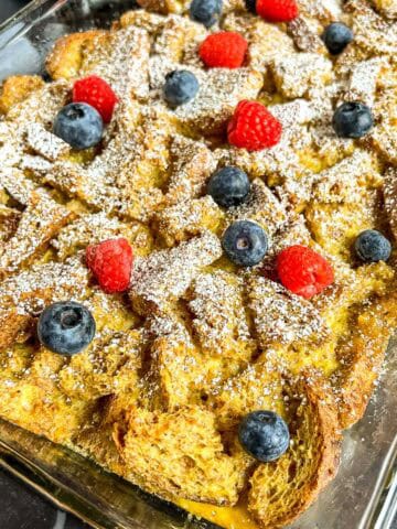 french toast casserole overnight
