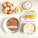 ingredients for breakfast casserole