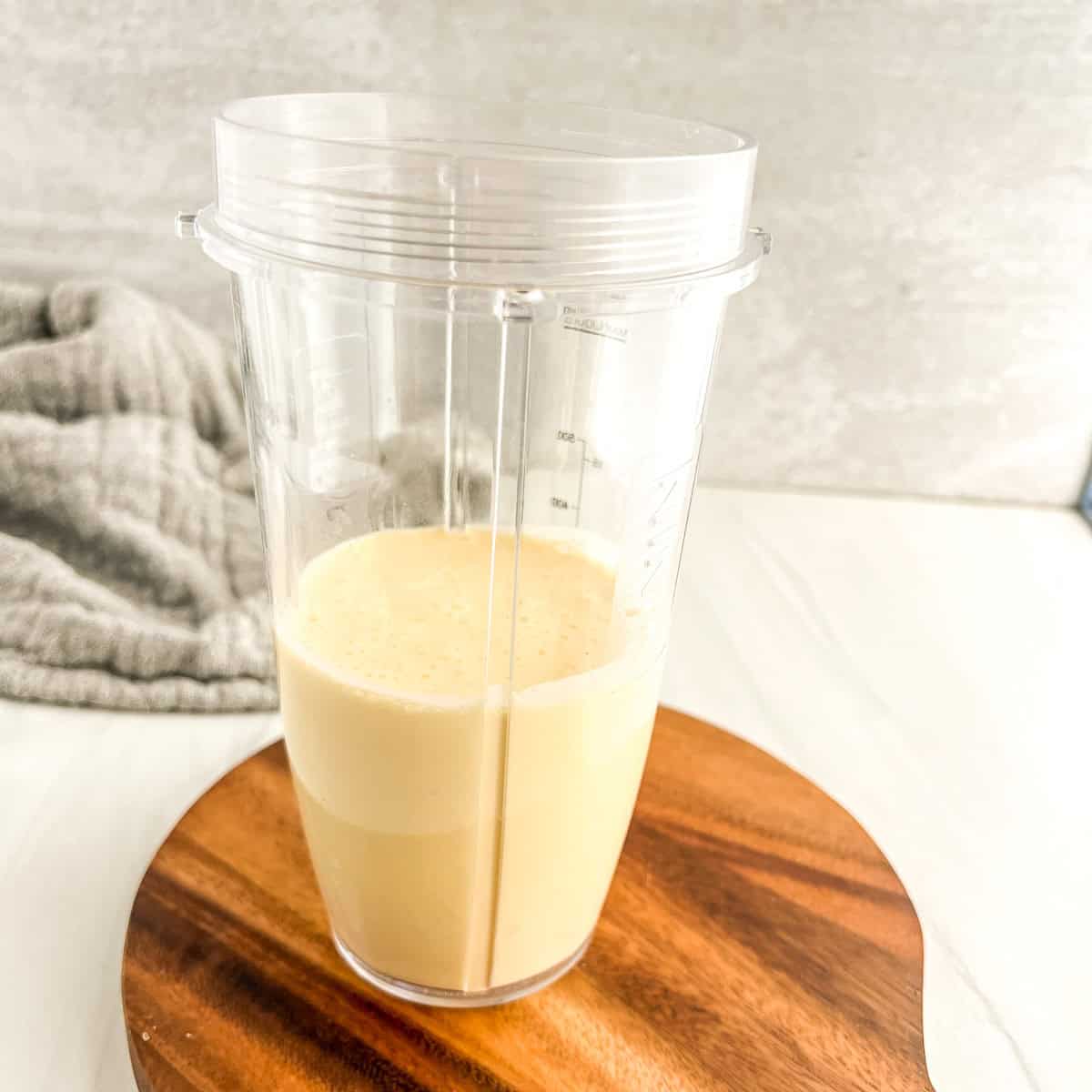 cottage cheese and eggs blended