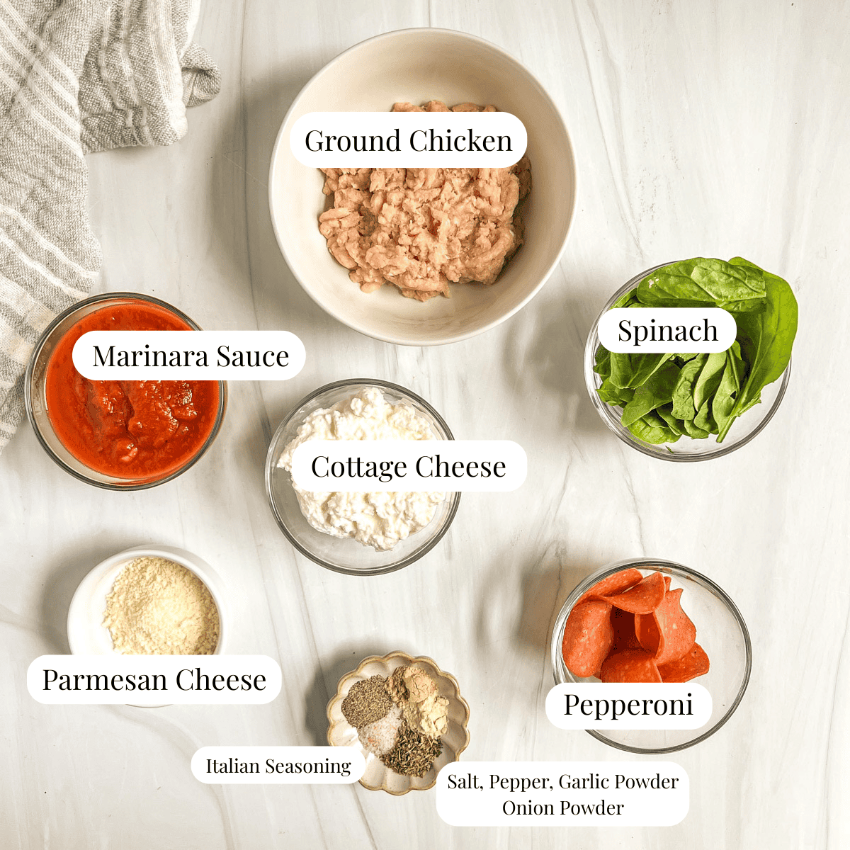 ingredients for calzone