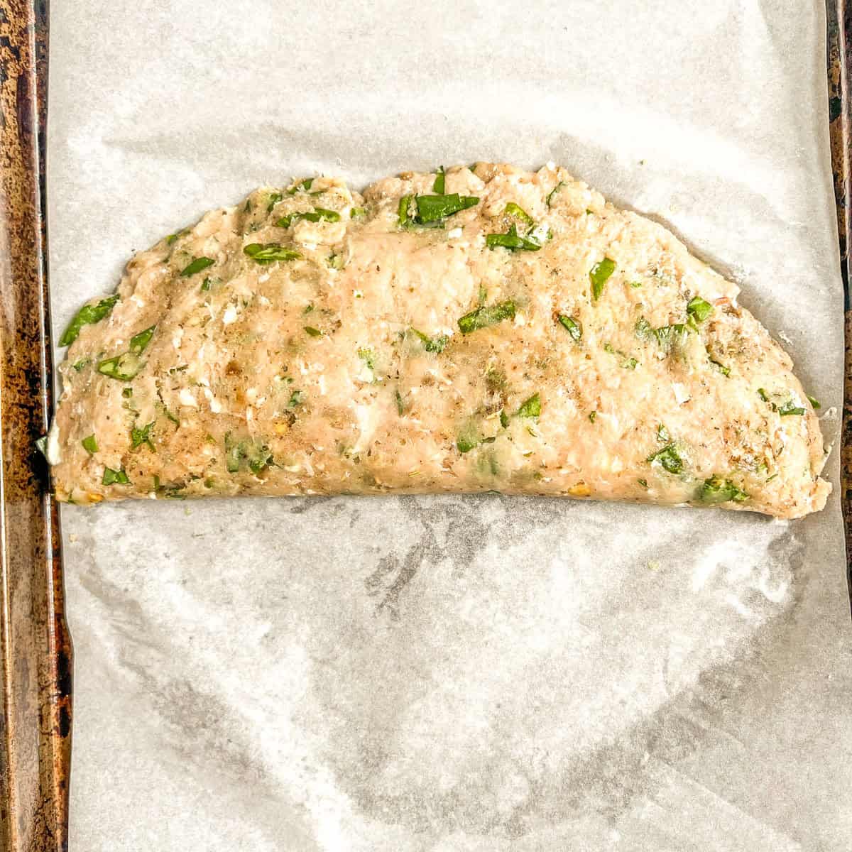 spinach and chicken calzone