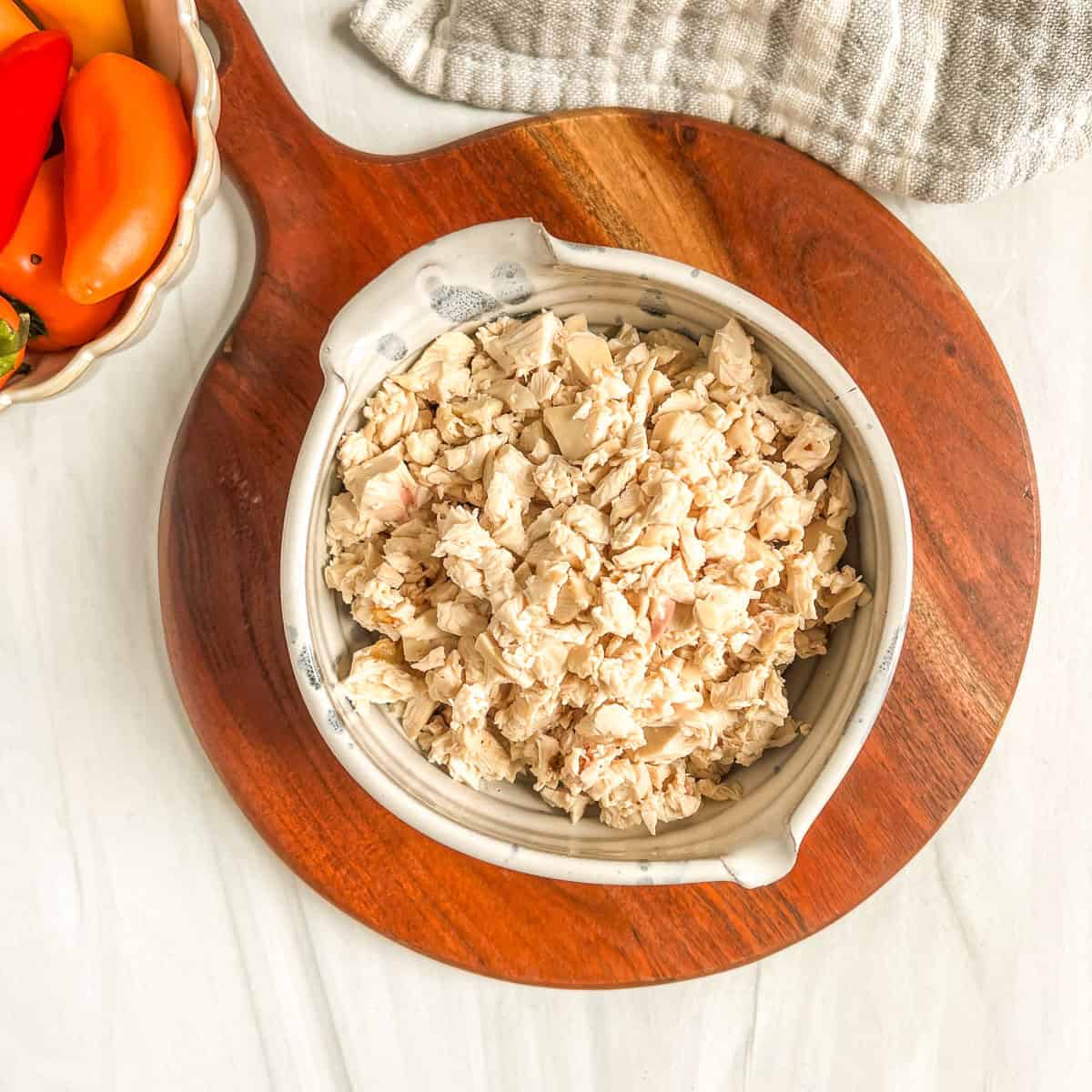 chopped rotisserie chicken